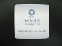 sthetikinformation - Aufkleber quadratisch 5x5 cm