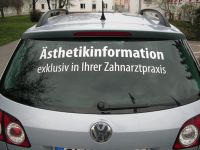 sthetikinformation - Aufkleber fr PKW